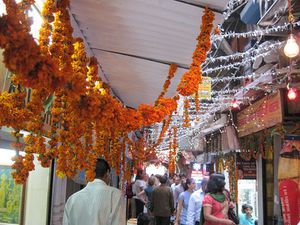 GUILANDE D OEILLETS D INDE POUR DIWALI