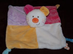 SOS doudou CHAT ou Souris plat marque Bebe Reve Casino Mon Vide Grenier A Moi