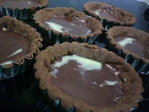 Tartelettes tout choco (Manou1983)