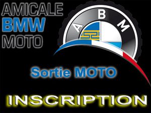 Amicale BMW moto inscription sorties