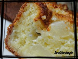 cake poires-roquefort