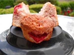 Muffins aux fraises (Miams les passions)