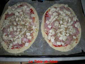 Pizza jambon fromage 5