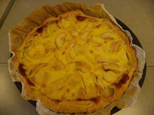 Tarte aux poires