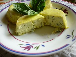 Terrine al basilico