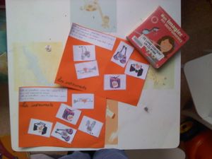 Activité musicale réalisée avec les enfants