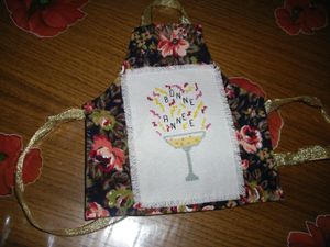 tablier bouteille