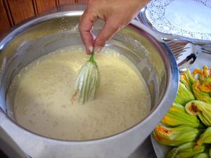 beignet courgettes