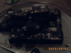 fondant au chocolat et aux noisettes 4