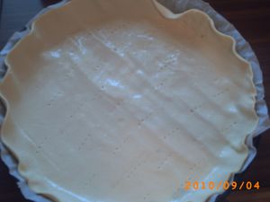 tarte aux poires amandes et spéculoos