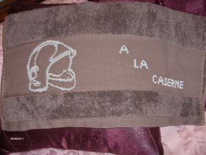Casque pompier par Chantal