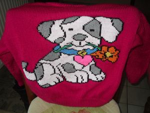 Chien par Véronique