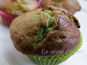 Muffin matcha groseilles 03