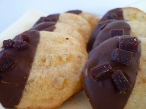 Cookies Citron Framboise et Chocolat