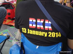 2- Bangkok prêt pour la manif anti gouvernementale