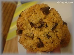 cookies avoine banane choc11
