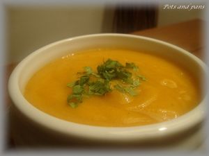 velouté lentilles courge4