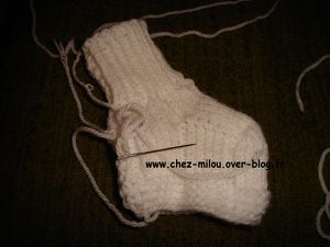chaussons au tricot 06