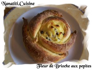 Fleur de Brioches aux pepites 5