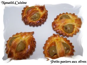 Petits paniers aux olives 2