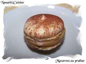 Macarons au praliné.2