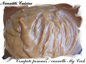 compote pommes canelle
