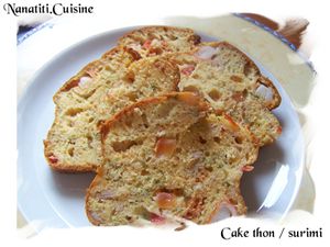 cake thon surimi