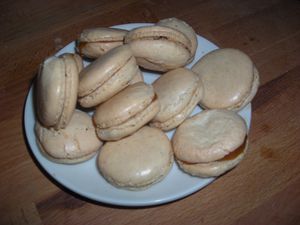 macarons conf de lait