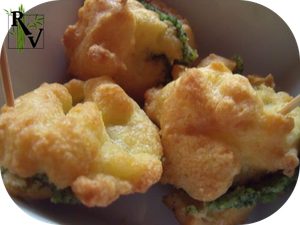 Choux au Pesto