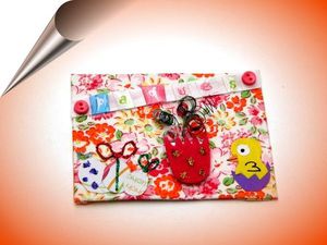 Ma carte ATC Pâques que j'ai envoyé pour Léa