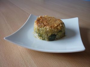 crumble courgette fenouil