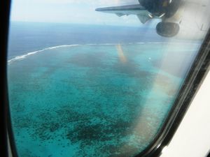 Survol du lagon de tahiti