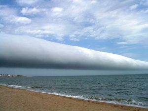 Une vague dans le ciel en Uruguay.