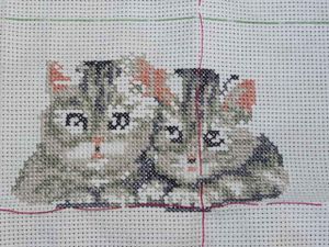 les chatons broderie 2