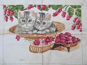 les chatons broderie 5