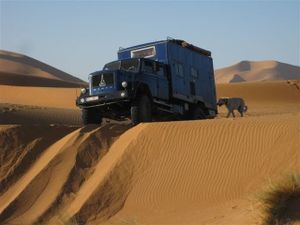 Erg Chebbi - endlich Piste 404