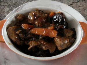 Ragout de porc aux pruneaux 8