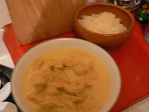 filet de dinde curry/coco