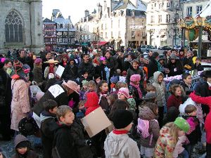 Manif centre ville