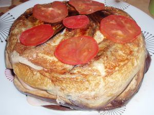 pastel de berengenas