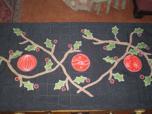 Chemin de table Noël 001