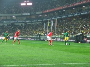 La défense bulgare a posé des problèmes aux Bafana Bafana - Pierrick Lieben 2010