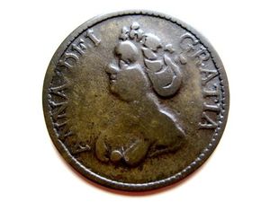 Queen Anne 1711 Guinea Gaming Token Neilson 430