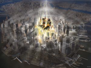 Météore sur New York copie