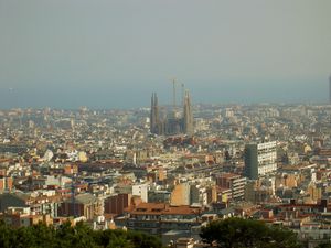Barcelone - mars 2004 (218) ParkGüell