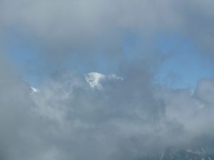 GrandFond24 Tiens, v'la l'Mont Blanc