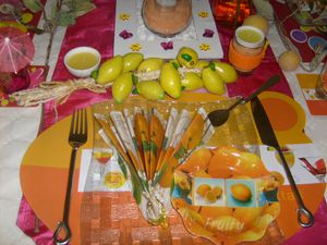 table zeste d'agrumes. 012