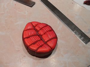 cane feuille rouge 1