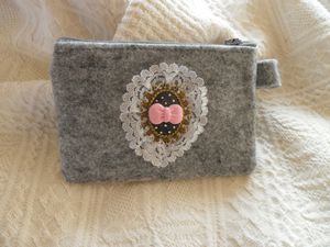 porte monnaie feutrine fimo 003