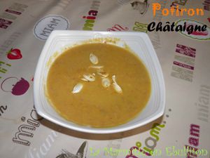 Soupe automnale Potiron & châtaigne3